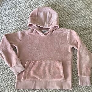 Athleta Girl Soft Pink Fleece Hoodie